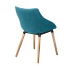 Chaise ANET - tissu avec accoudoirs