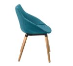 Chaise ANET - tissu avec accoudoirs