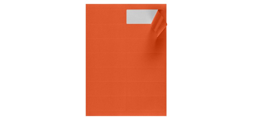 Doos 1400 etiketten gekleurd 99,1 x 38,1 mm