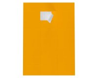 Box 2,400 fluorescent labels, rectangular, 70 x 37 mm