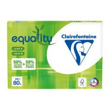 Recycled paper A4 white 80 g Clairefontaine Equality - Ream of 500 sheets