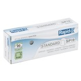 Box of 5000 staples Rapid SP19/6 galvanized