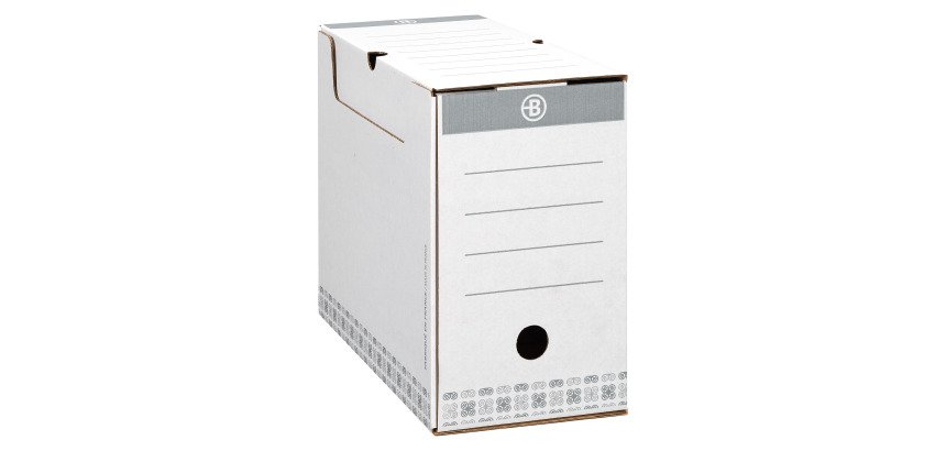 Archiv-Schachtel Rücken 15 cm farbig