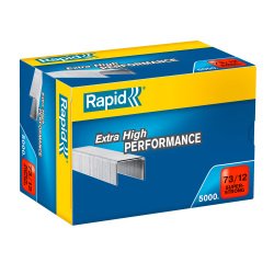 Grapas Rapid 73/12 galvanizadas Caja de 5000