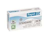 Box of 1000 staples Rapid 24/6 galvanized