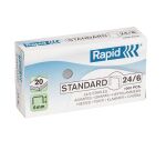 Agrafe Rapid 24/6 galvanisée - Boîte de 1000 agrafes