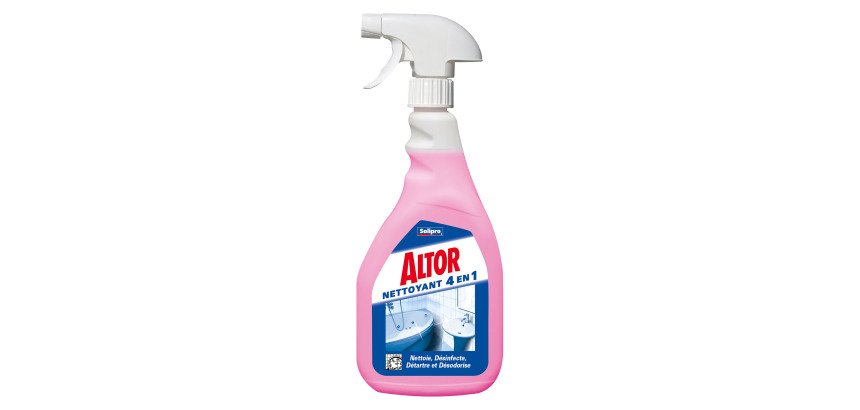 Désinfectant sanitaires Altor 4 en 1