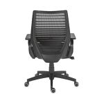 Chaise de bureau synchrone Expert Maxiburo dossier maille assise tissu