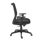 Chaise de bureau synchrone Expert Maxiburo dossier maille assise tissu