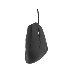 Mouse with cord ergonomic shape vertical 