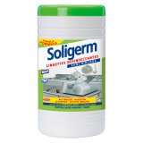 Lingettes désinfectantes pour cuisine Soligerm - Boîte de 200