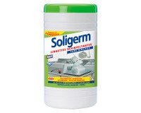 Lingettes désinfectantes Solipro Soligerm - Boîte de 200