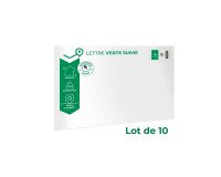 Enveloppes Lettres suivies prêtes-à-poster 229 x 324 mm - Lot de 10