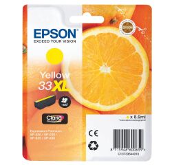Epson 33XL cartridge high capacity separate colours for inkjet printer