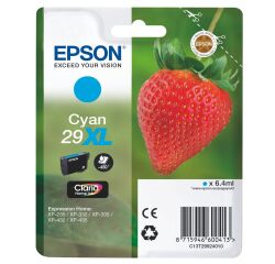 Epson 29 XL Cartuchos originales separados, cian, amarillo, magenta alta capacidad (450 páginas)
