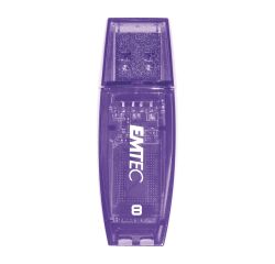 Emtec clé USB C410 8 Go Usb 2.0 (Usb-A) Violet