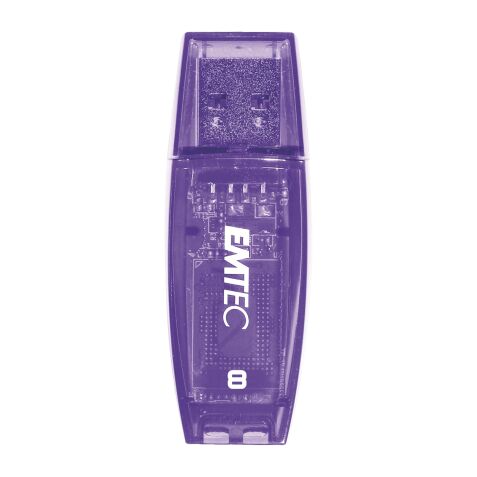 Emtec clé USB C410 8 Go Usb 2.0 (Usb-A) Violet