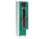 Vestiaire porte L métal 1 colonne largeur 40cm monobloc