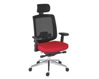 Silla de oficina Zolpee con brazos regulables