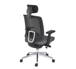 Silla de oficina ZOLPEE - respaldo de malla gris