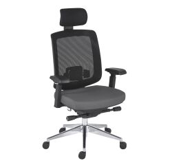 Silla de oficina Zolpee con brazos regulables