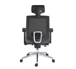 Silla de oficina ZOLPEE - respaldo de malla gris