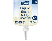 Liquid soap Tork Premium Soft, for S1/S11 soap dispensers - 1 L cartridge