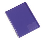 Protège-documents Viquel Géode polypropylène translucide A4 30 pochettes - 60 vues couleurs assorties