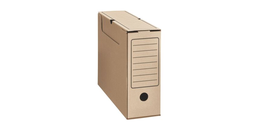 Boîte archives éco marron - dos 10 cm