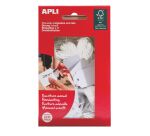 Etiquette à fil 35 x 22 mm Apli - Boîte de 100