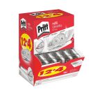 Pack de 12 recharges pour correcteurs à sec rechargeables Flex Roller Pritt largeur 4,2 mm - Longueur 12 m + 4 offerts