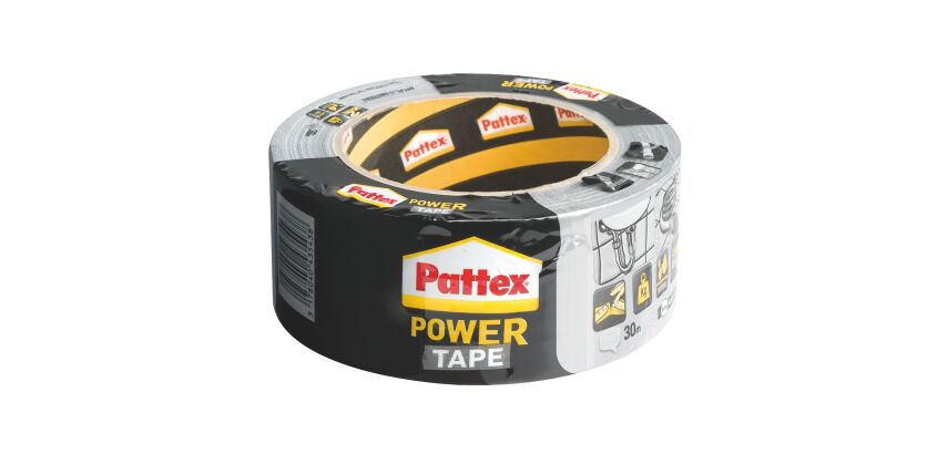 Cinta de reparación Powertape Pattex 30 m gris