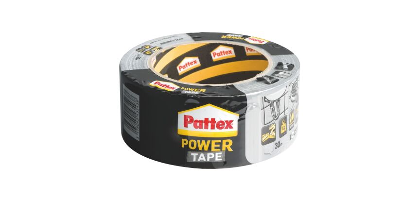 Ruban de réparation Powertape Pattex 48 mm x 30 m - Gris