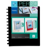 Protège-documents personnalisable Viquel Géode - Essentiel Recycle - polypropylène opaque A4 30 pochettes - 60 vues couleur