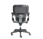 Chaise de bureau Noiza avec accoudoirs réglables - Dossier maille - Mécanisme synchrone