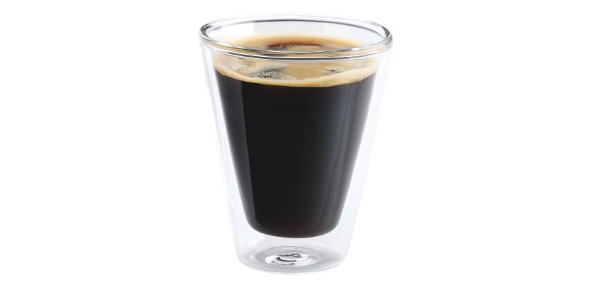 Tasse à café Caffeino double paroi - 8,5 cl