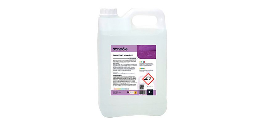 Shampoing tapis et moquette Sanéole - Bidon de 5 L