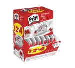 Pack de 12 + 4 correcteurs à sec compact Pritt largeur 4,2 mm longueur 10 m