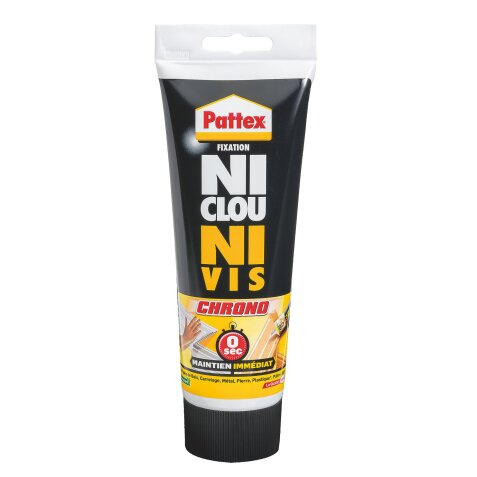 Tube colle Ni clous Ni vis chrono Pattex
