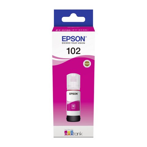 Epson 102 original botella de tinta Ecotank magenta