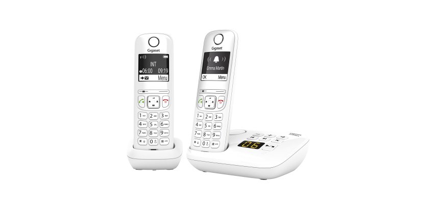 Pack duo téléphone répondeur sans fil Gigaset AS690A
