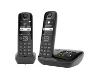 Pack dúo de teléfonos inalámbricos+ contestador automático Gigaset AS690A con bloqueo de llamadas