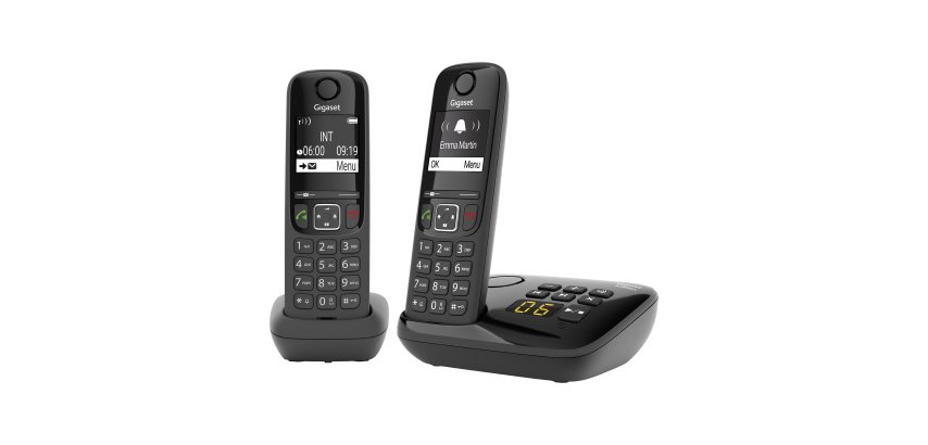 Pack duo téléphone répondeur sans fil Gigaset AS690A