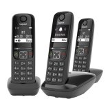 Pack trío de teléfonos + contestador automático inalámbrico Gigaset AS690A