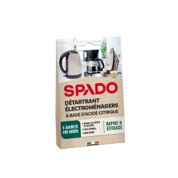 Détartrant électroménager Spado - Boîte de 5 sachets de 15 g