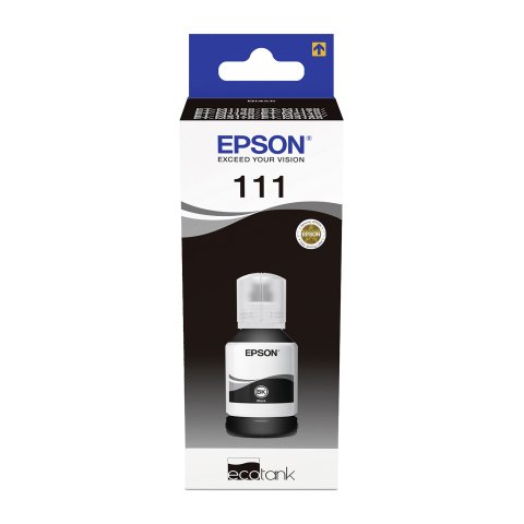 Epson 111 original botella de tinta Ecotank negro