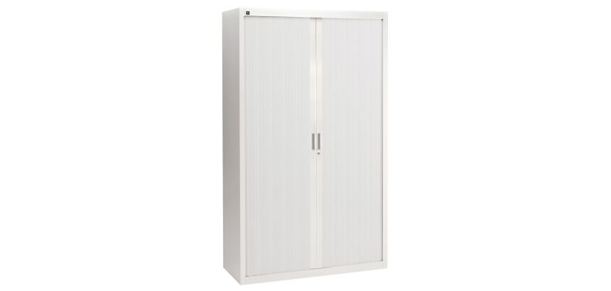 Pack of 2 Bruneau sliding door cupboards H 200 x W 120 x D 45 cm - buy 1 get 1 of the same color for free