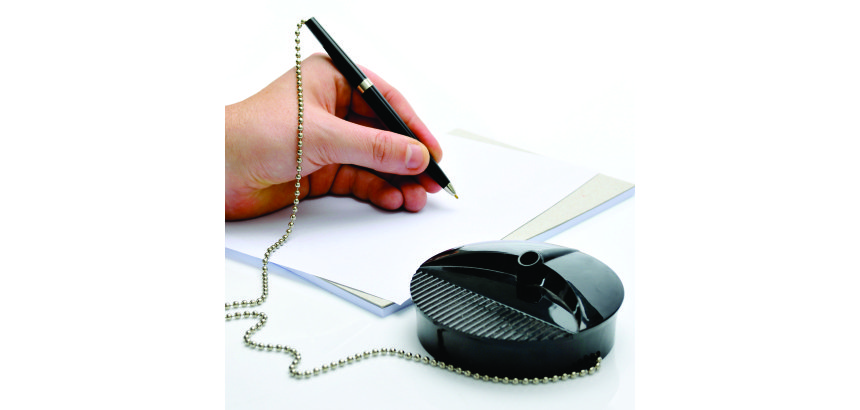 Stylo bille sur socle antibactérien Fellowes