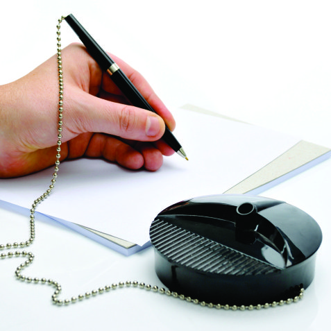 Stylo bille sur socle antibactérien Fellowes