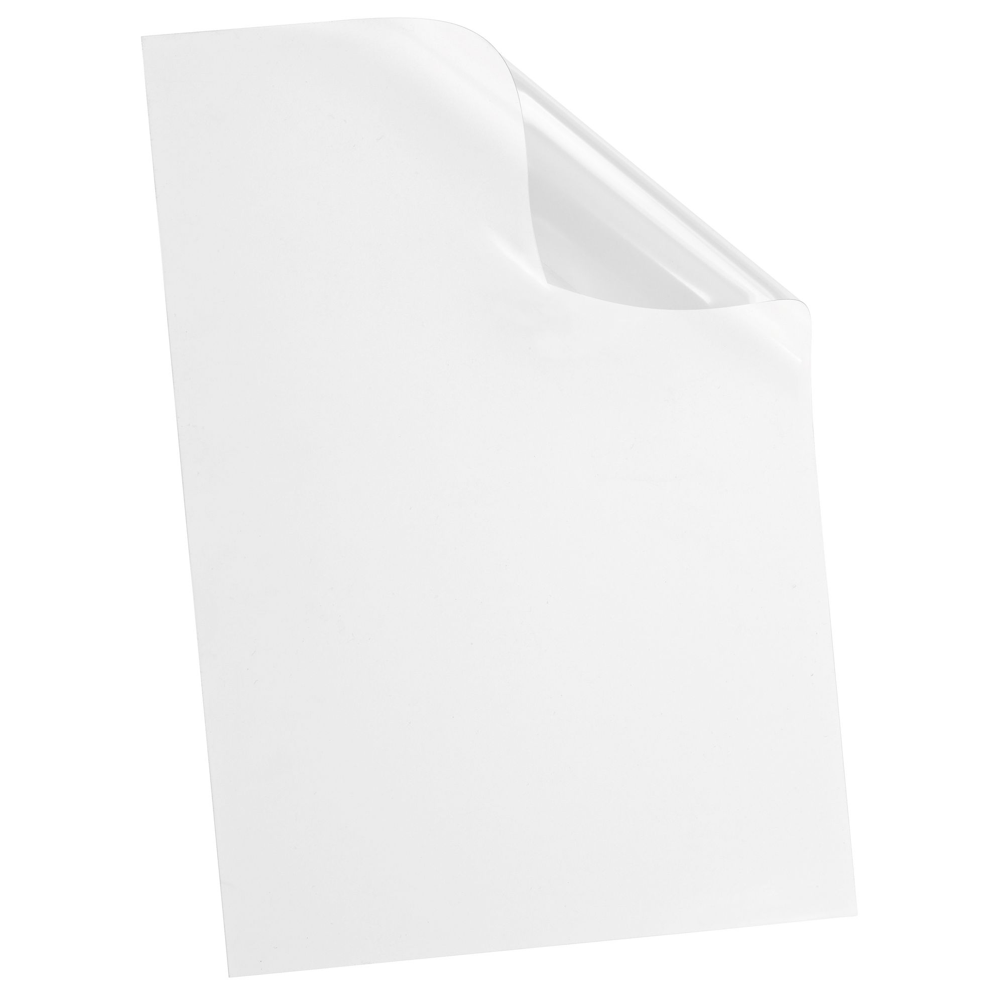 Couverture plastique transparente pour documents A4 - PolyClearView - 25  feuilles.